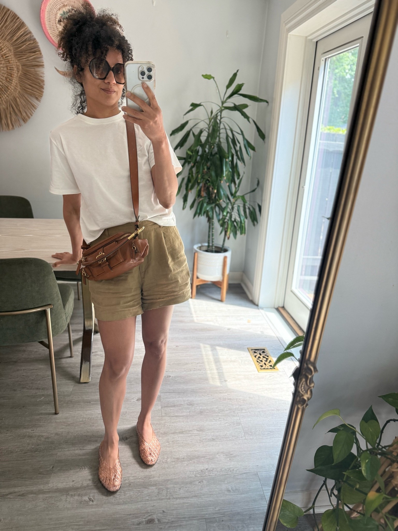 The most comfortable jelly flats ever! I’m obsessed. 

They run bigger. I’m usually a 7.5. Took these in the 7 as they don’t come in half sizes.
