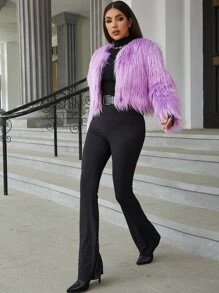 Eilly Bazar Open Front Fuzzy Coat SKU: sw2209168183359565(36 Reviews)$32.49$41.00-21%AddThis Shar... | SHEIN