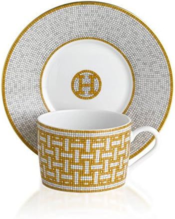 Hermes Mosaique au 24 Tea Cup & Saucer | Amazon (US)