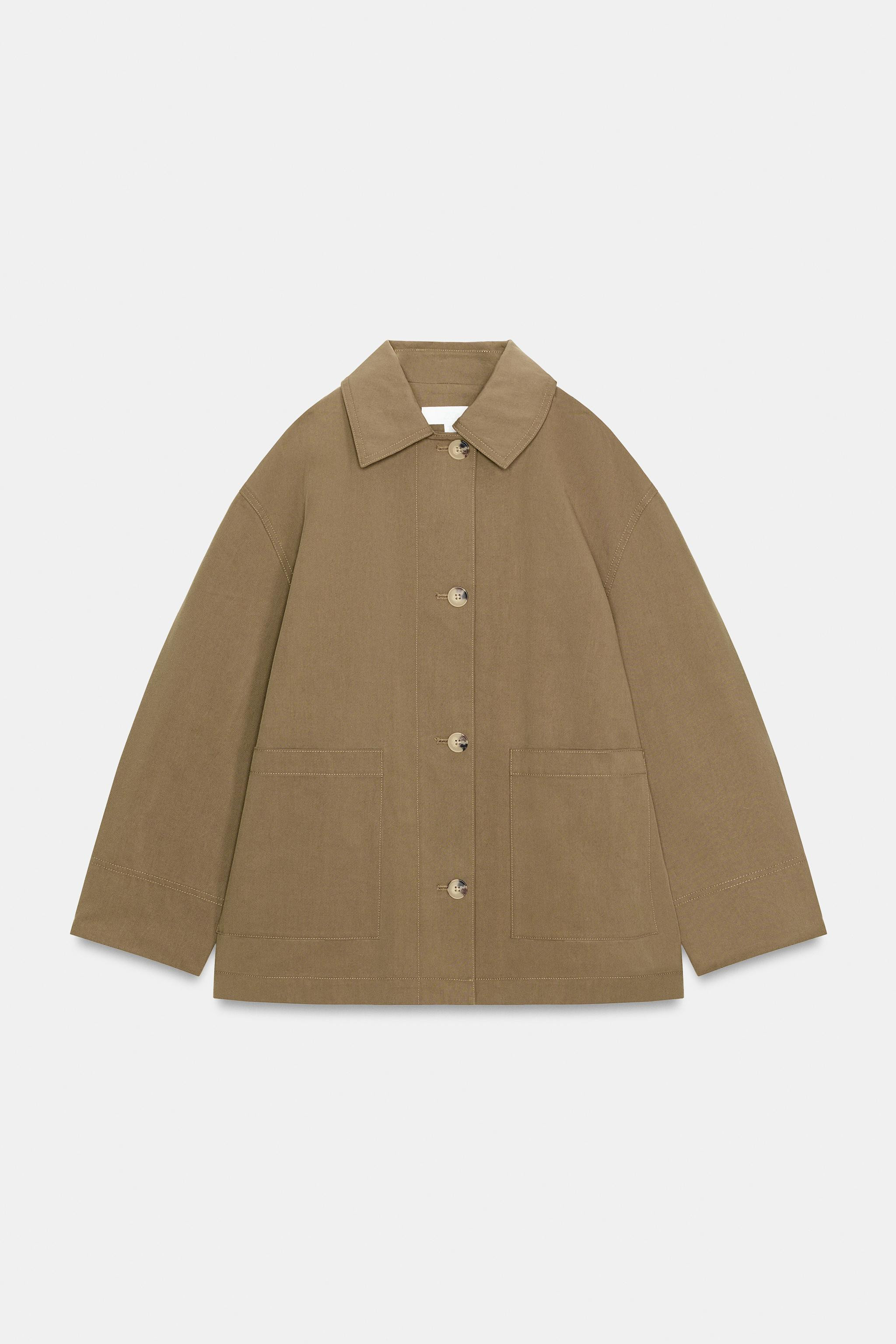 JACKET WITH PATCH POCKETS | Zara UK