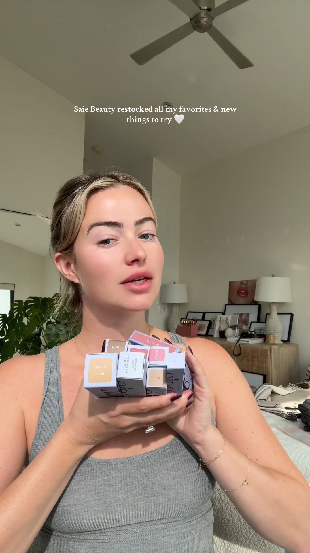 Trying new Saie beauty! 

#LTKWatchNow #LTKBeauty #LTKStyleTip