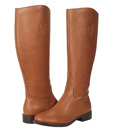 Tommy Hilfiger womens Rydings Equestrian Boot, Chestnut, 8.5 US | Amazon (US)