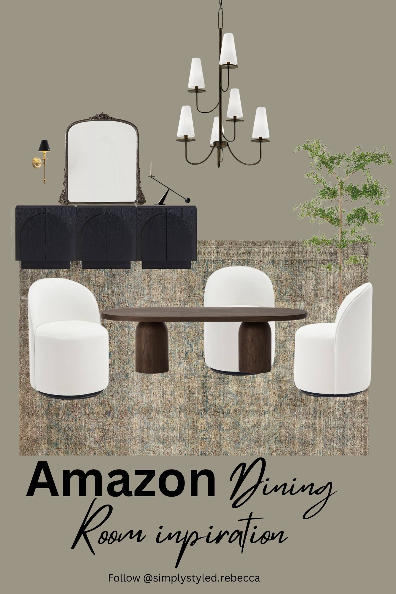 Amazon dining room finds. I love this chandelier. 

#LTKHome