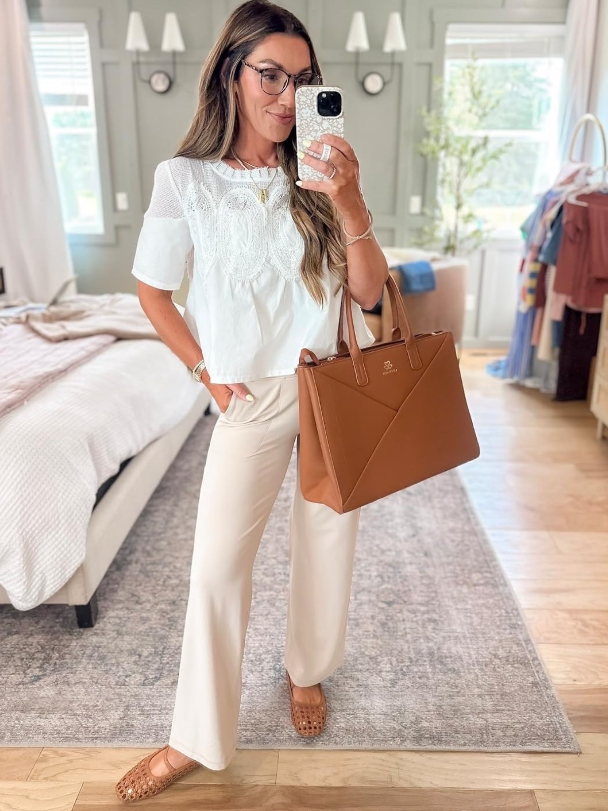 My obsession with these pants is real!! The are like wearing yoga pants but a trouser fit! 

#teacher #classroom #office #affordable

#LTKWorkwear #LTKmorningroutine #LTKootd