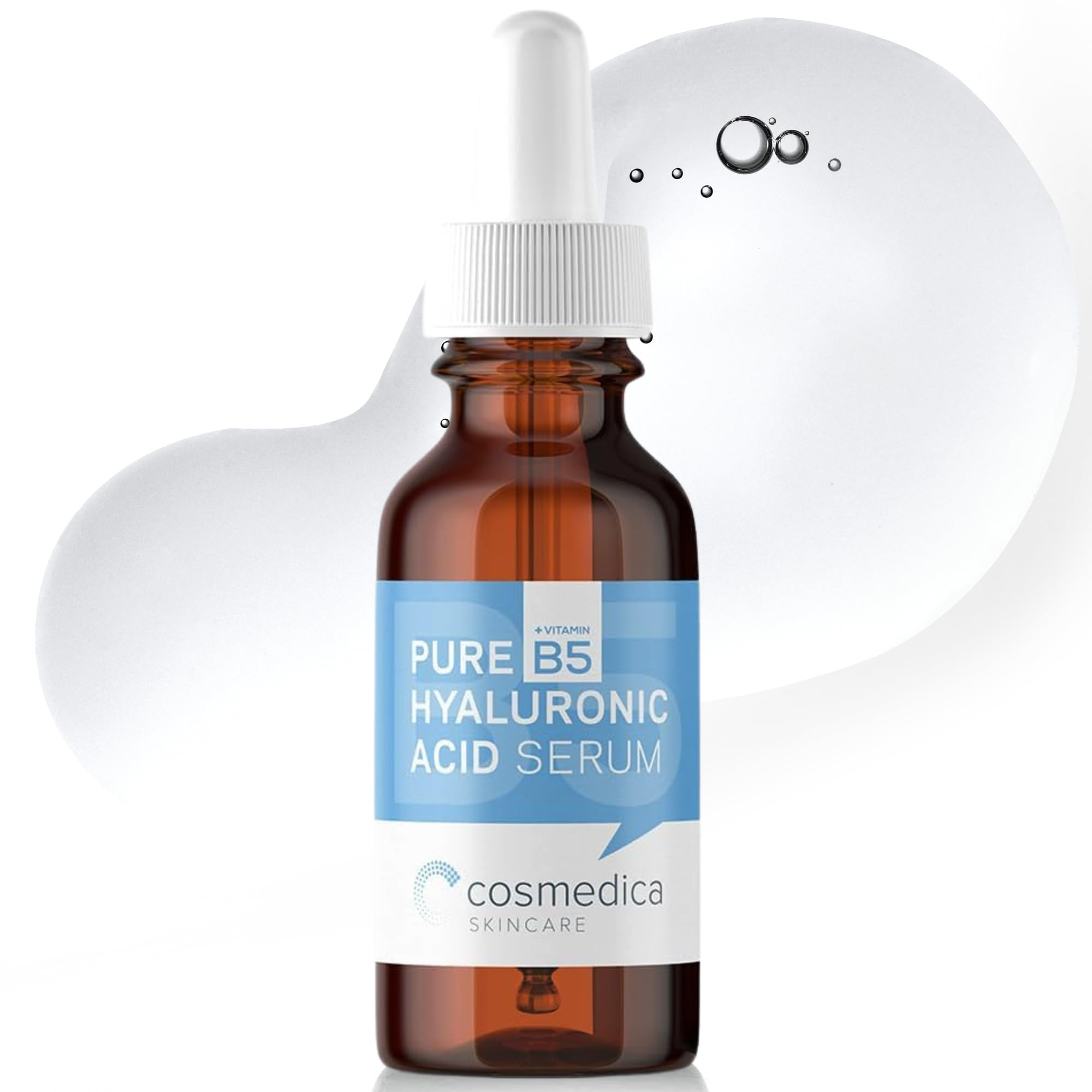 Cosmedica Skincare Hyaluronic Acid Serum with Vitamin B5 - Intense Hydration, Anti-Aging, Non-Gre... | Amazon (US)