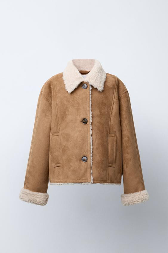 DOUBLE-FACED FLEECE JACKET | Zara US