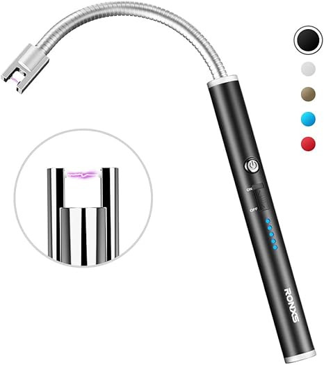 RONXS Lighter, Upgraded Candle Lighter Camping Lighter Grill Lighter USB Lighter Plasma Arc with ... | Amazon (US)
