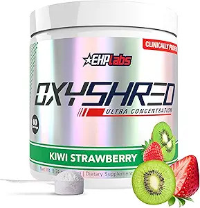 EHP Labs OxyShred Pre Workout Powder - Preworkout Powder with L Glutamine & Acetyl L Carnitine, E... | Amazon (US)