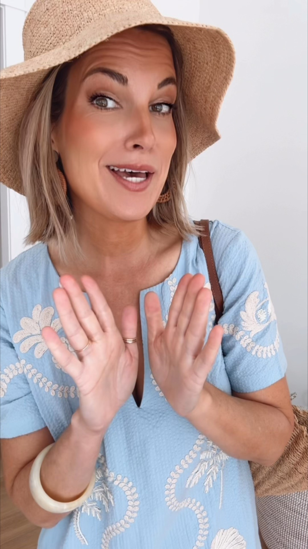 Vacation dress!  The prettiest details. Wearing size small.  

#LTKTravel #LTKTall #LTKOver40