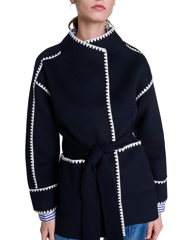 Maje Gicolori Coat | Bloomingdale's (US)