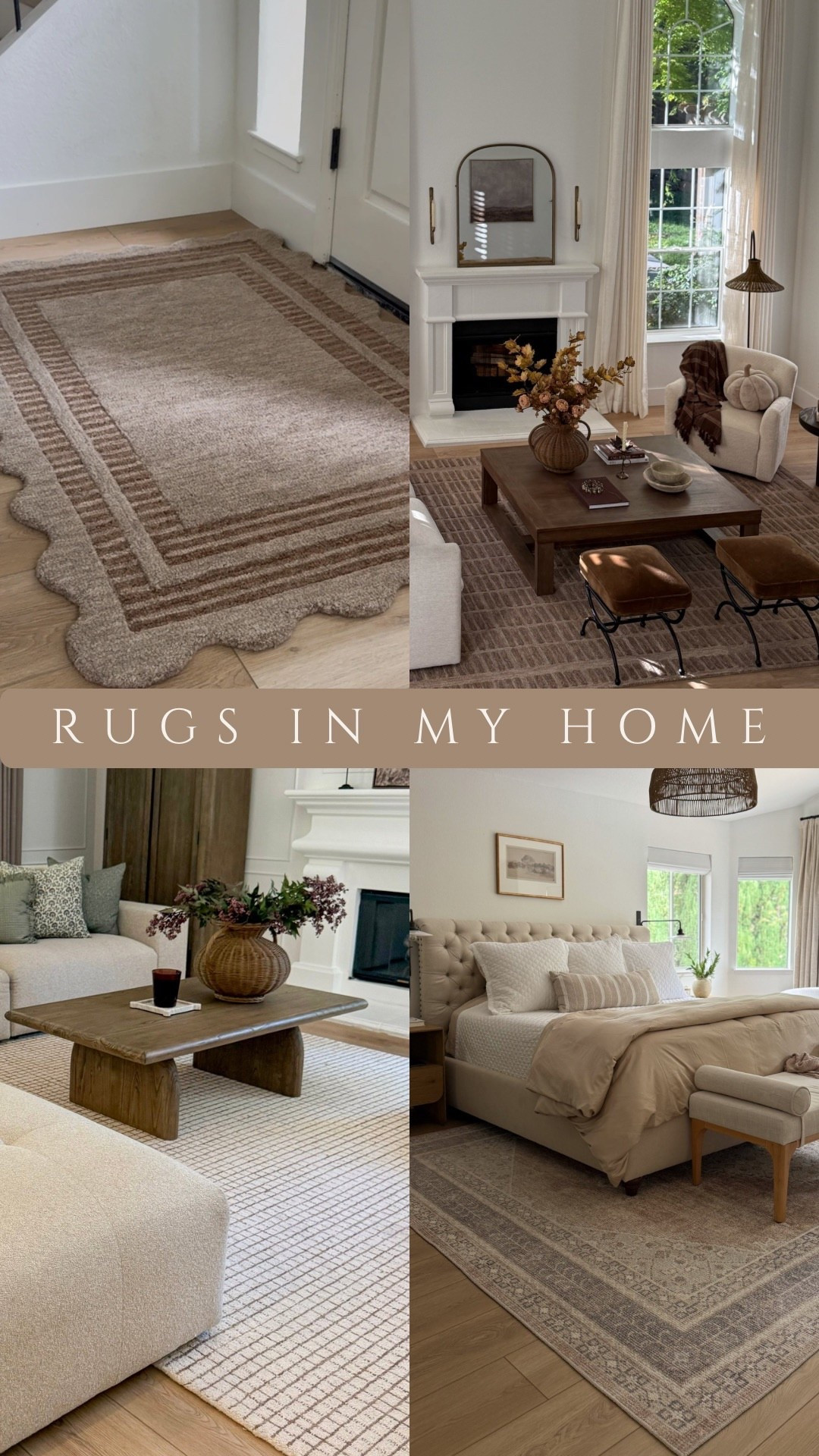 I always get asked for my rug links, so here’s an easy post to find your favorites 🤎

Warm and neutral area rugs. 
@wayfair, #Wayfair,
#WayfairPartner

#LTKSaleAlert #LTKHome #LTKStyleTip