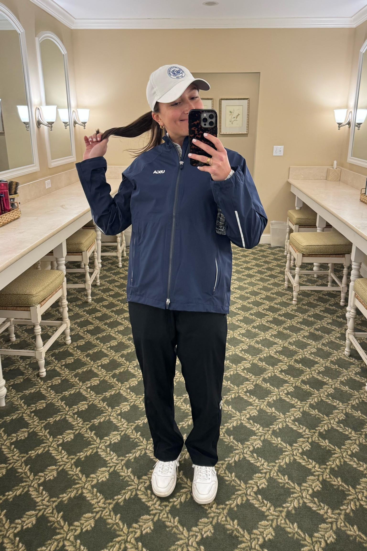 rainy golf day ☔️

#LTKStyleTip #LTKSeasonal #LTKActive