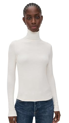 JOE'S JEANS Women's Tony Long Sleeve Top, Milk, XS | Amazon (US)