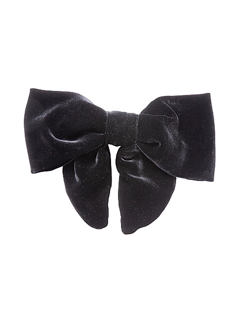 Celine Velvet Bow Barrette | Saks Fifth Avenue