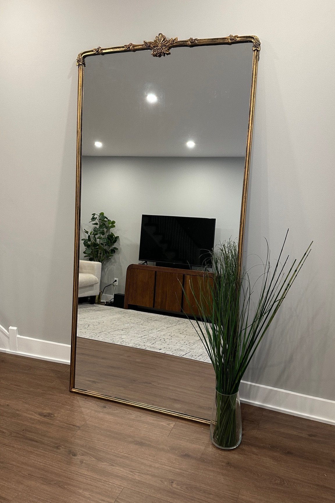 Anthropologie mirror dupe! This one is from Home Goods so I linked some similar ones! It’s 40”W x 80”H for reference 

#LTKSaleAlert #LTKHoliday #LTKHome