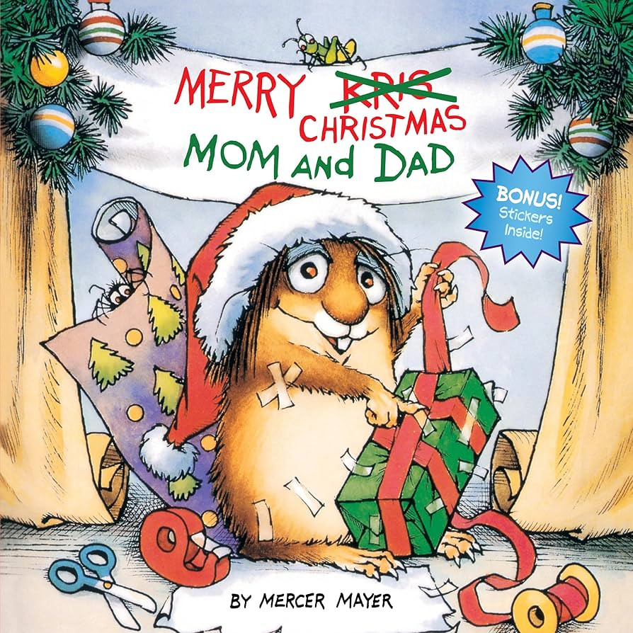 Merry Christmas Mom and Dad (A Golden Look-Look Book) | Amazon (US)
