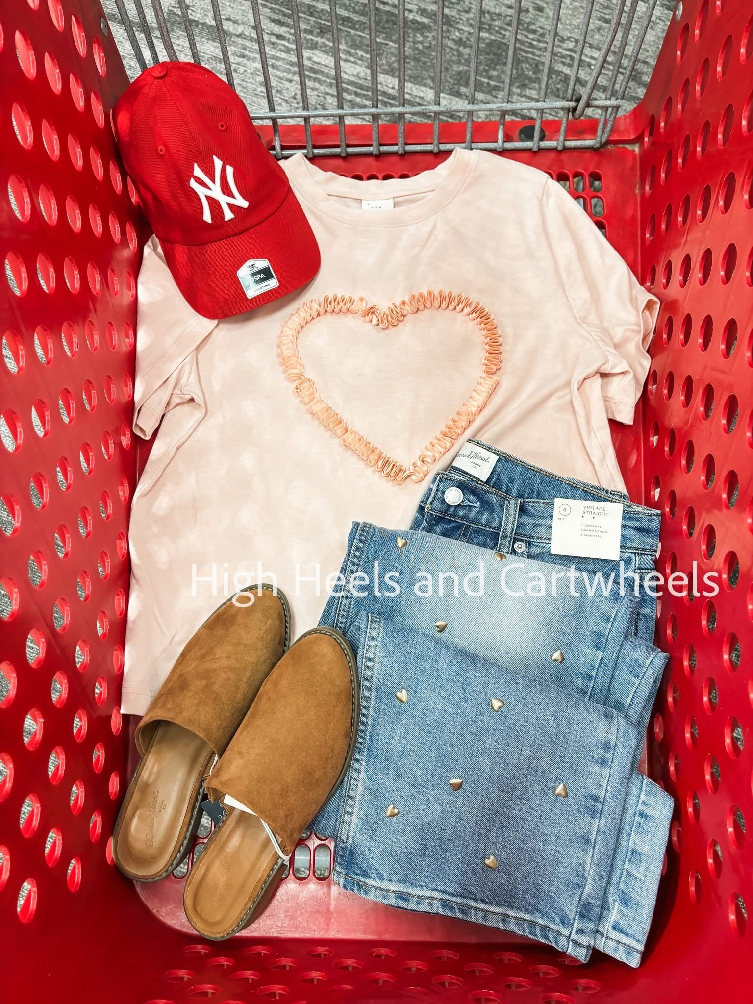 Adorable Vday tee from Target. Also, this hat is one of my faves/most worn!

#LTKValentine