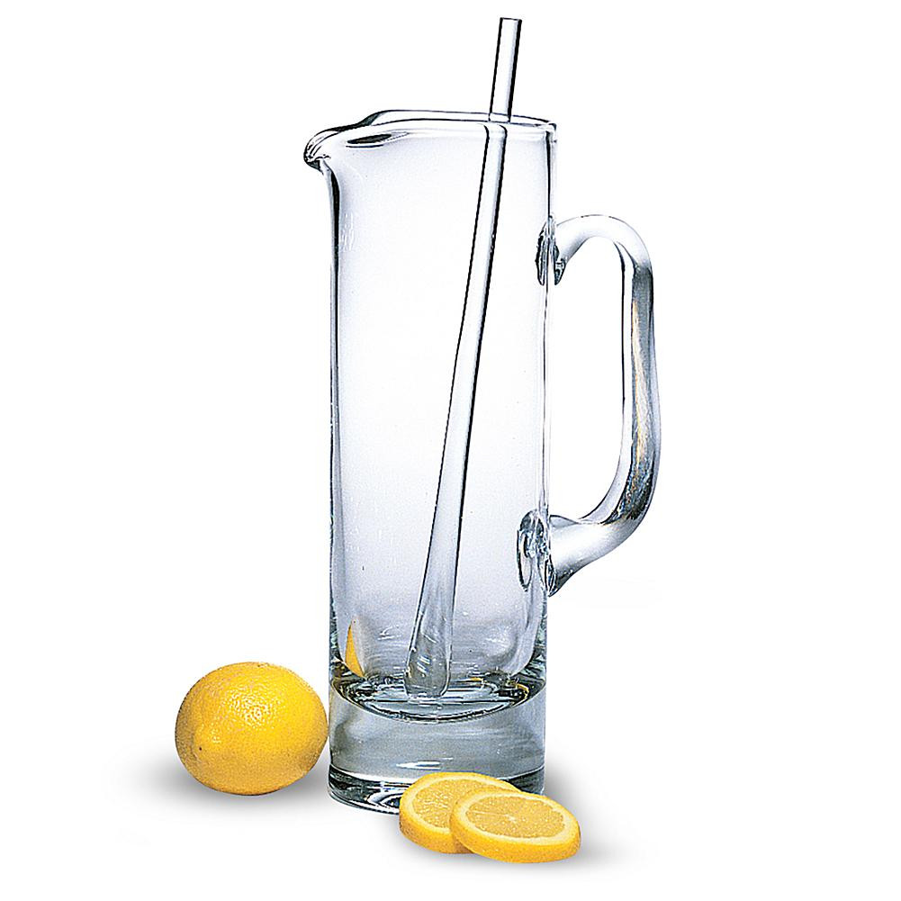 Badash Crystal Badash Manhattan Lead-Free Crystal Martini Pitcher and Stirrer | HSN