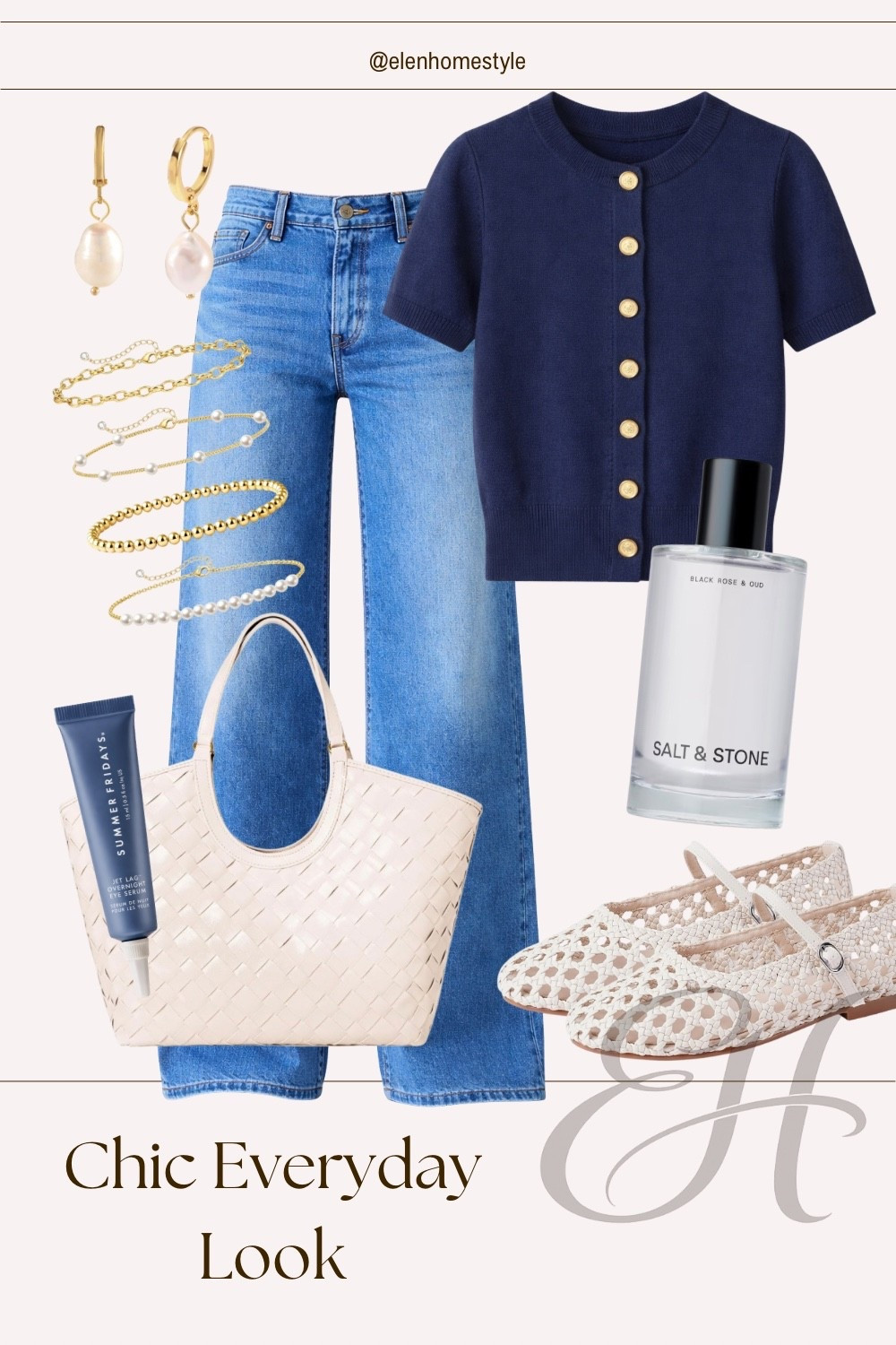 An easy everyday outfit you can wear on repeat 🤍 Classic denim, a navy cardigan and neutral accessories for a simple, chic look. 

#LTKStyle #CasualChic #EverydayOutfit #EffortlessStyle #NeutralStyle #SimpleOutfit #ClassicWardrobe

#LTKdayinmylife #LTKootd #LTKU
