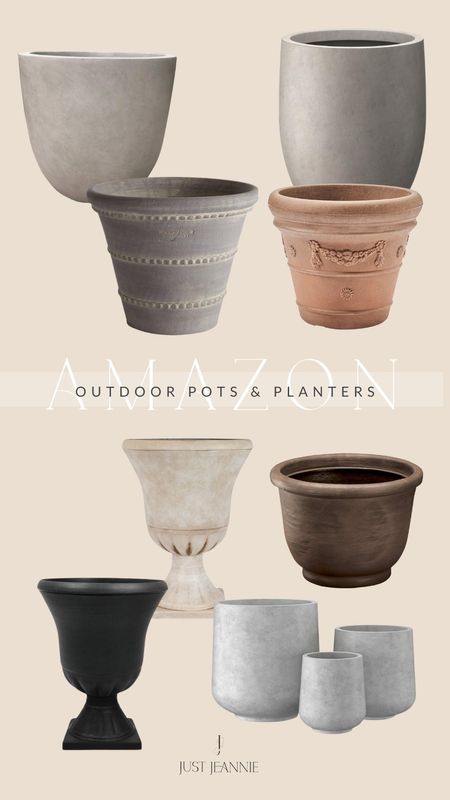 Upgrade your backyard style with the gorgeous plant pots from Amazon #outdoor#patio #justjeannie

#LTKHome