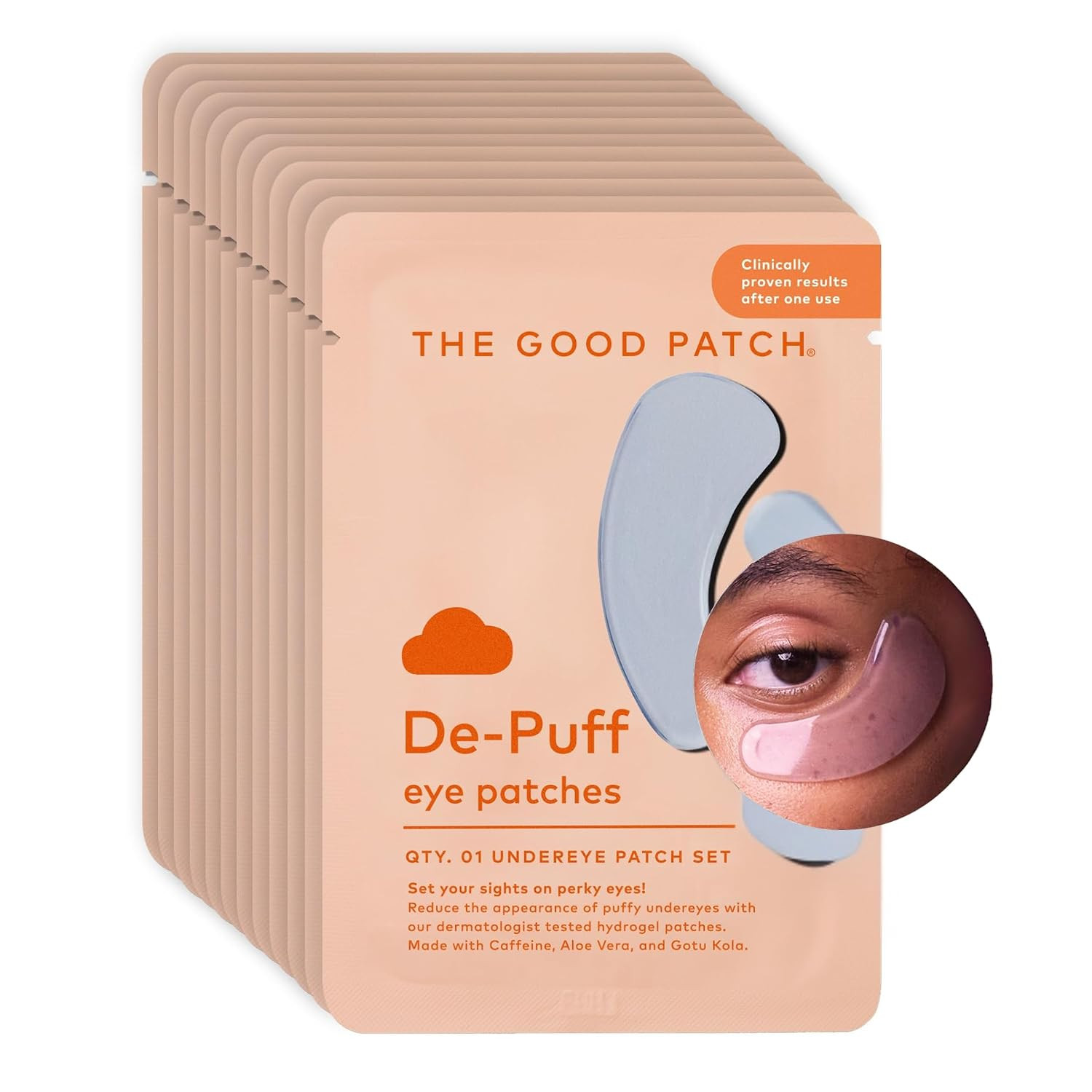 The Good Patch De-Puff Cooling Under Eye Patches (12 Pairs) | Amazon (US)