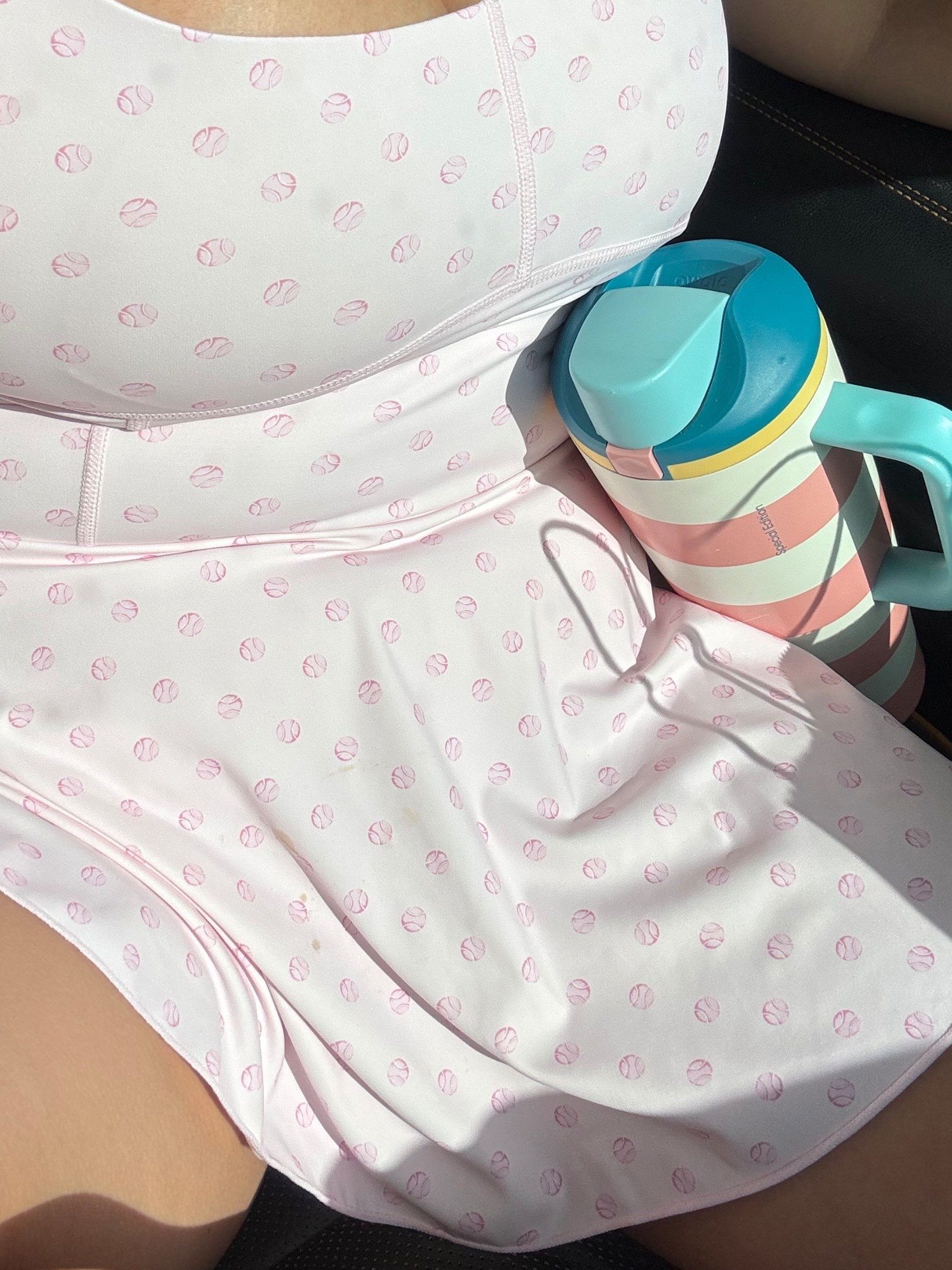 Athletic dress - size up! 
Water bottle - 40 oz

#LTKSaleAlert #LTKFindsUnder100 #LTKActive