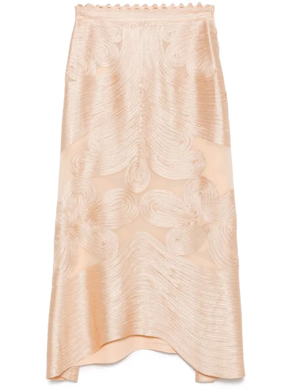 Ulla Johnson Kaelyn Midi Skirt | Neutrals | FARFETCH | Farfetch Global