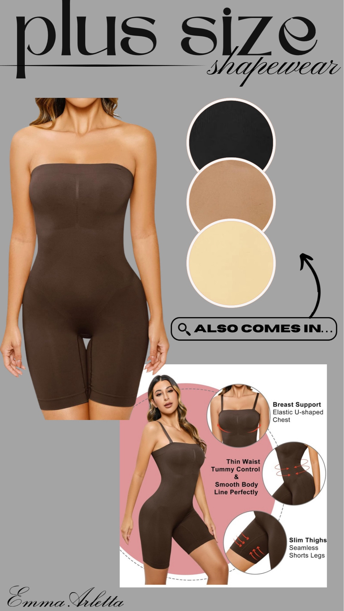 the shapewear yall see me wearing all the time !!! + it’s so comfy 🫶🏼

Shapewear, plus size, undergarments, summer outfit

#LTKMidsize #LTKPlusSize #LTKStyleTip