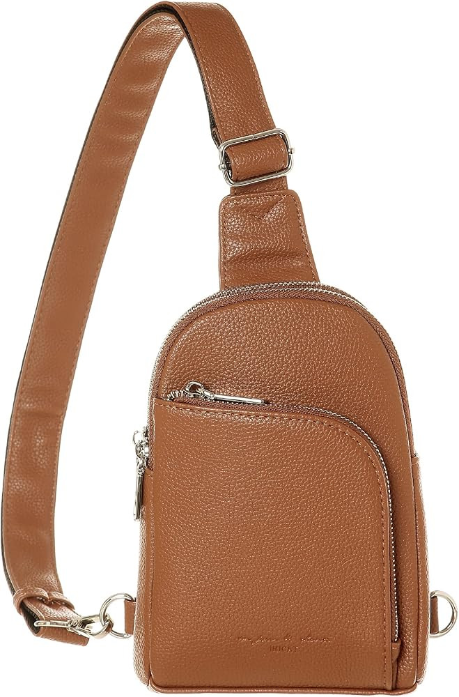 INICAT Anti Theft Small Crossbody Sling Bags RFID Blocking Chest bag for Women | Amazon (US)