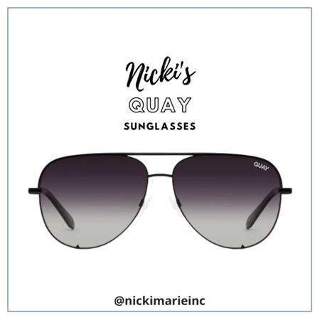 Quay’s best selling sunglasses 
HIGH KEY
Black Frame, Fade Lens

#quay #sunglasses

#LTKFind #LTKSeasonal #LTKstyletip