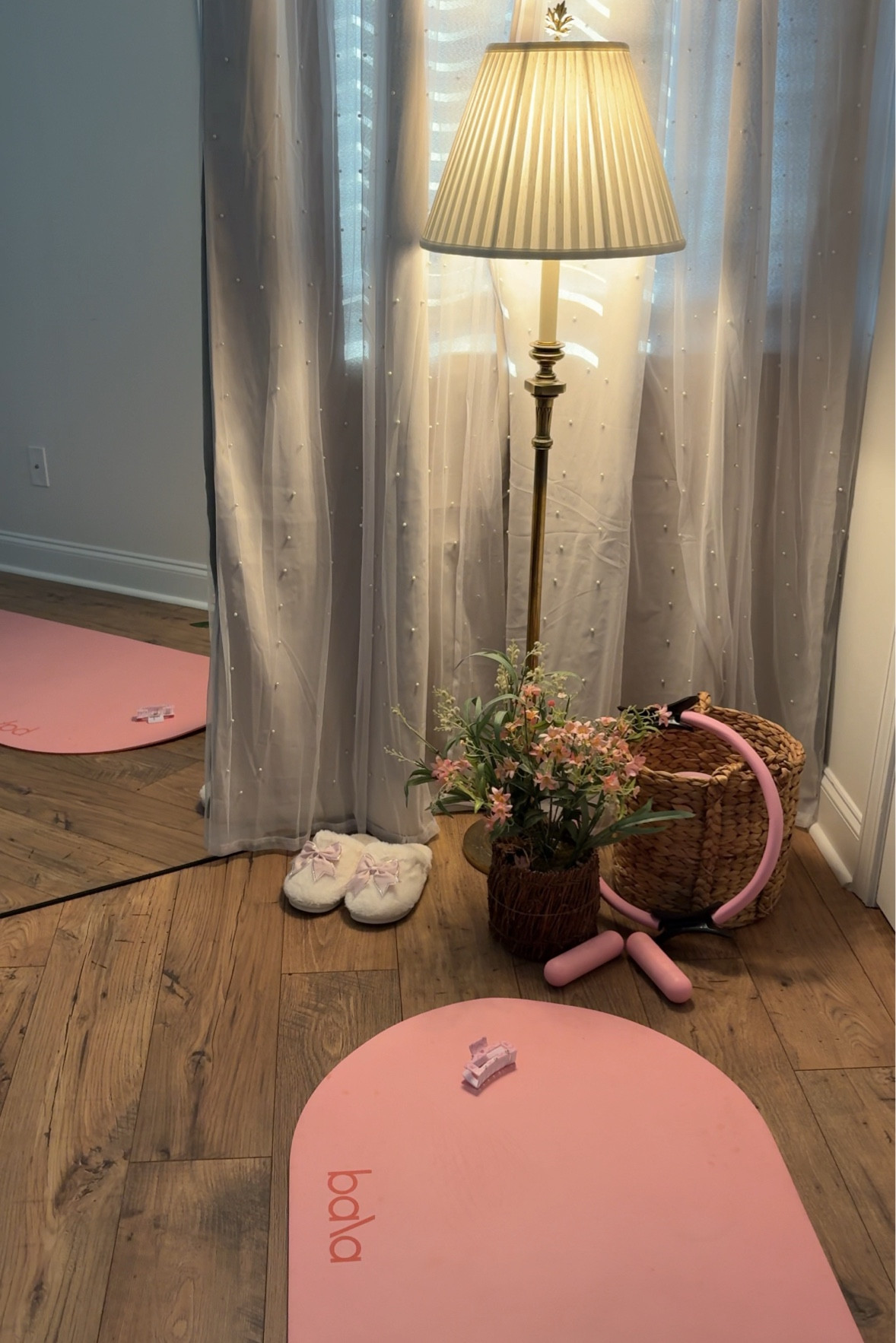 At home mat Pilates studio 🎀💗 everything that you will need to create a workout corner! #LTKFindsUnder100

#LTKfitnessgoals #LTKdayinmylife