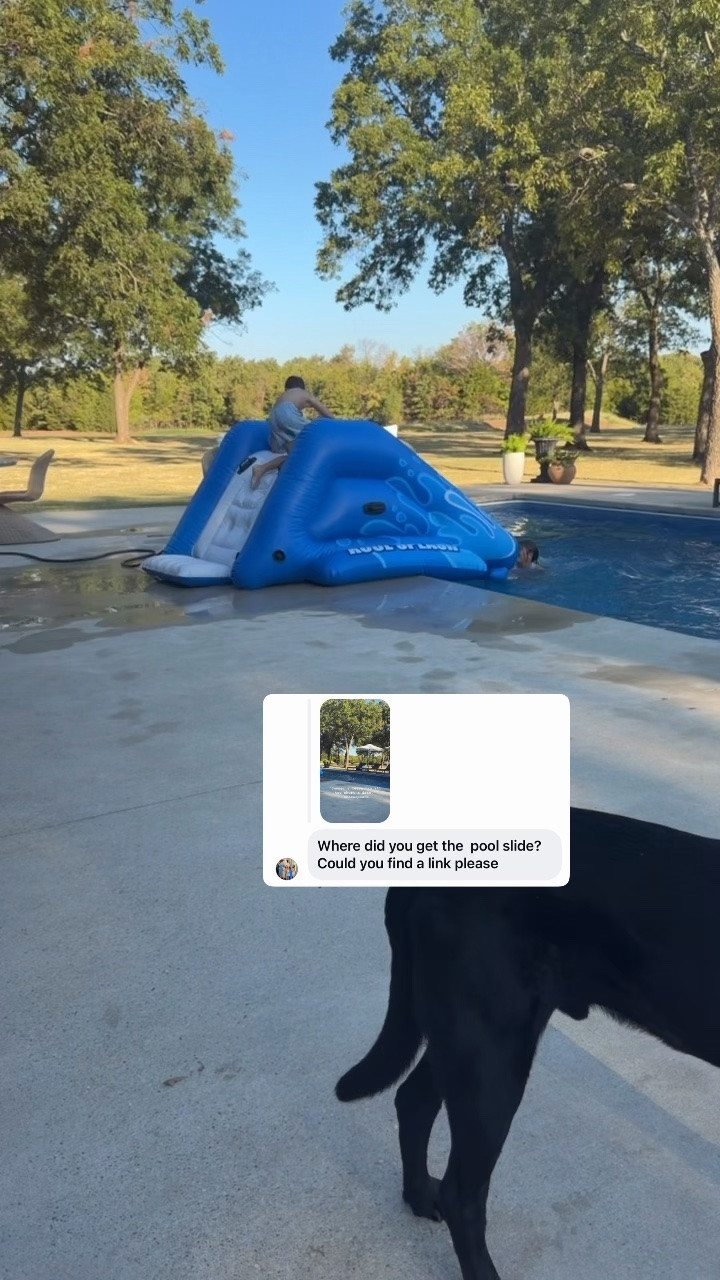 Pool slide

#LTKHome