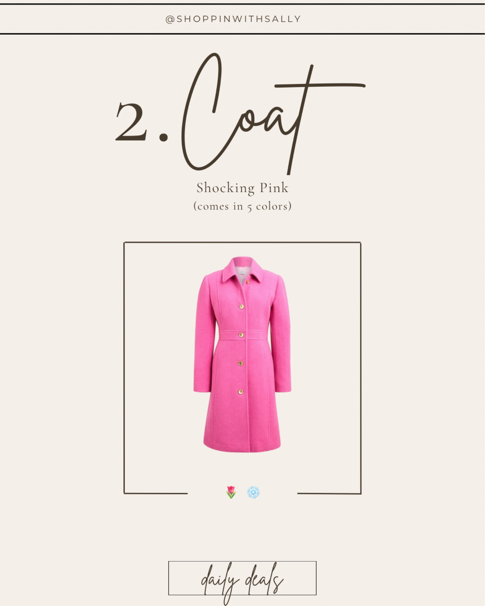 This is an all time favorite coat!!! I size up to an 8! #hocspring #hocwinter #jcrewcoat

#LTKGiftGuide #LTKCyberWeek #LTKHoliday
