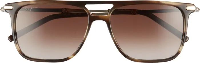 Salvatore Ferragamo 57mm Square Sunglasses | Nordstrom Rack