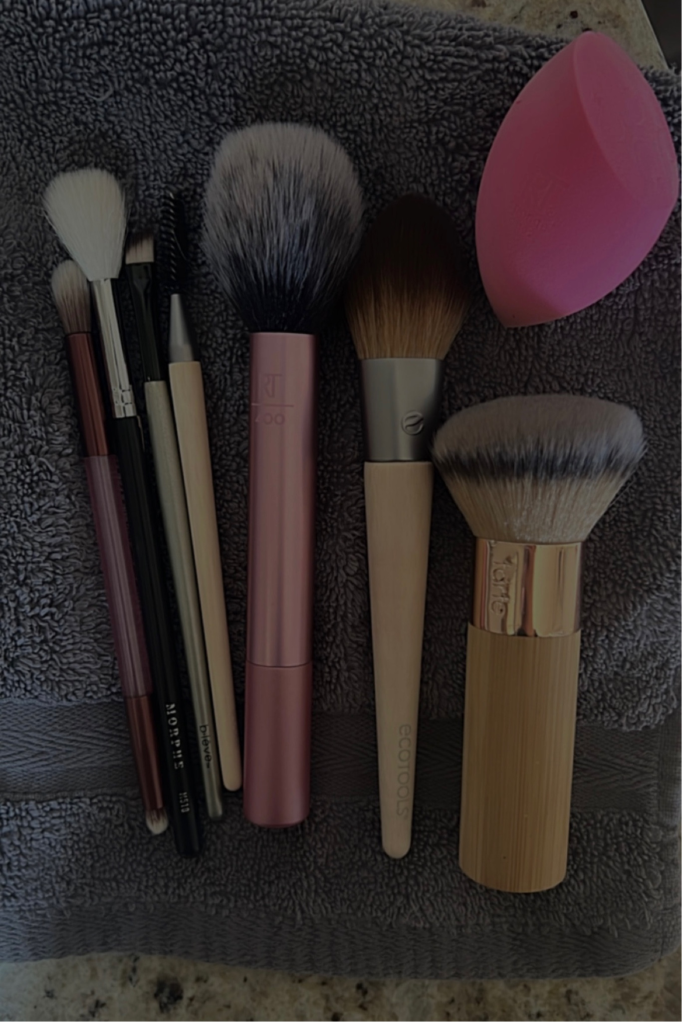 My go to makeup brushes:) all clean and ready to use✨✨✨✨✨✨✨
The tarte foundation brush is simply amazing, blends my foundation really well. 

#LTKGiftGuide #LTKbeauty #LTKFind