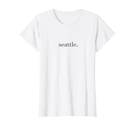 Womens City Seattle Graphic T-Shirt | Amazon (US)