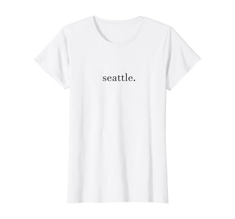 Womens City Seattle Graphic T-Shirt | Amazon (US)