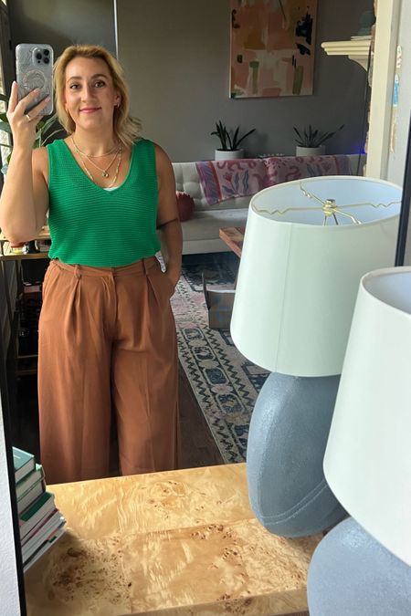 coastal grandma goes corporate girlie! I love these trousers for the office. 

#LTKBacktoSchool #LTKunder50 #LTKSeasonal