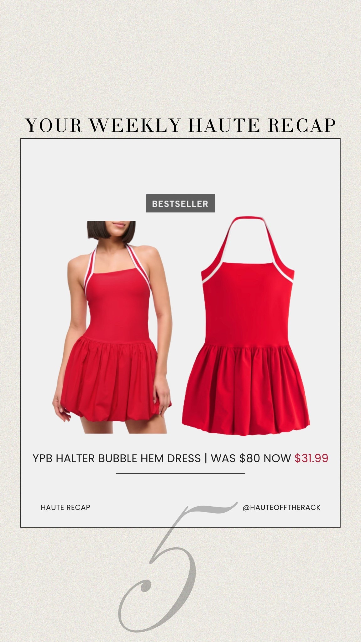 ICYMI: last week recap!

5. YPB bubble hem dress now only $31.99

#ypb #dress #abercrombie #reddress #tennisdress #pickleball 

#LTKActive #LTKSaleAlert #LTKfitnessgoals