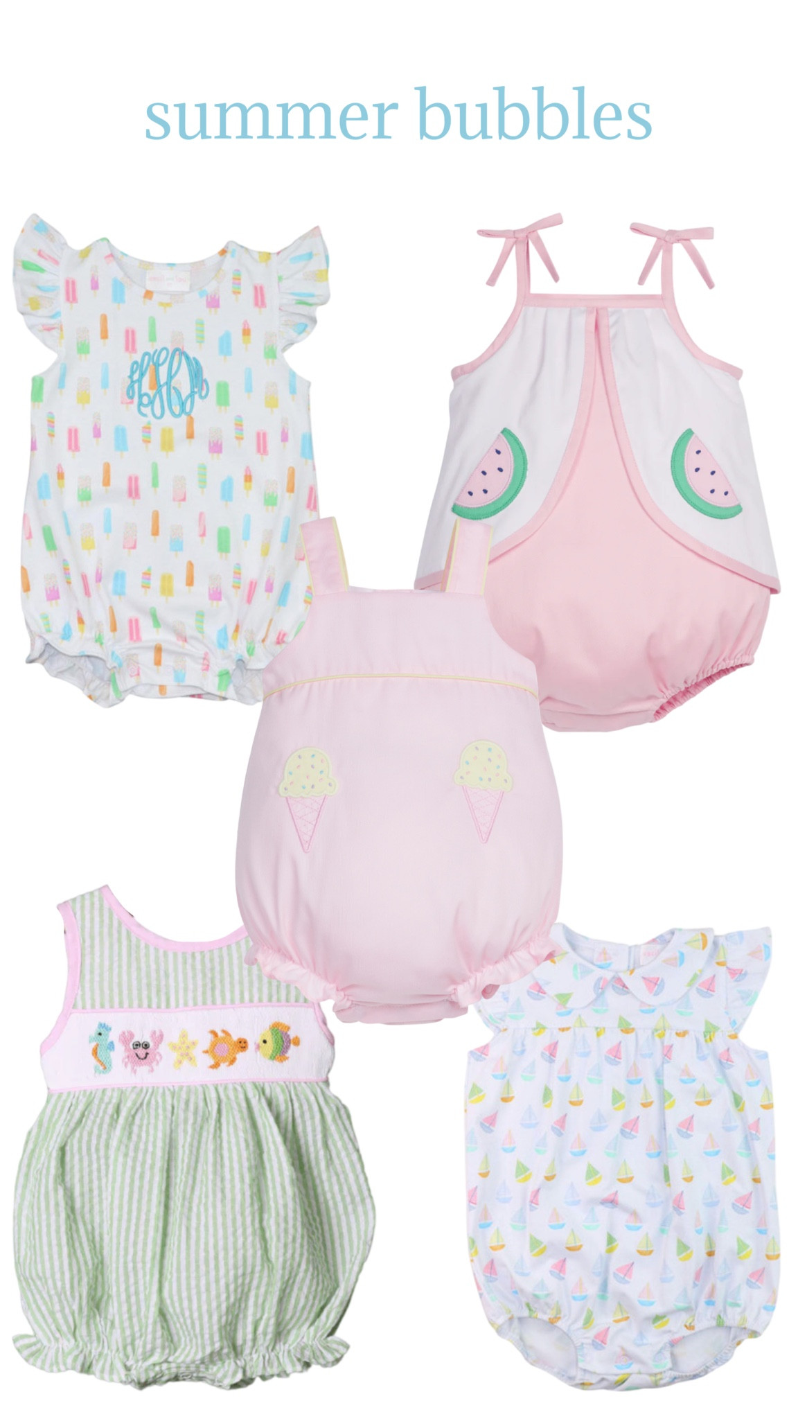 Cutie summer vacation rompers for baby girl 

#LTKBaby