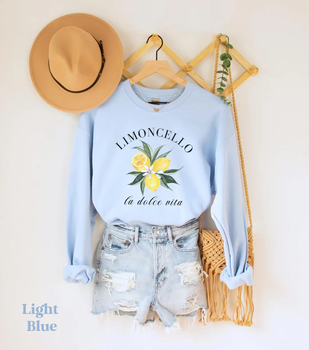 Limoncello Italian Summer Sweatshirt, La Dolce Vita, Amalfi Coast, Positano, Italia Gifts, Italy ... | Etsy (US)
