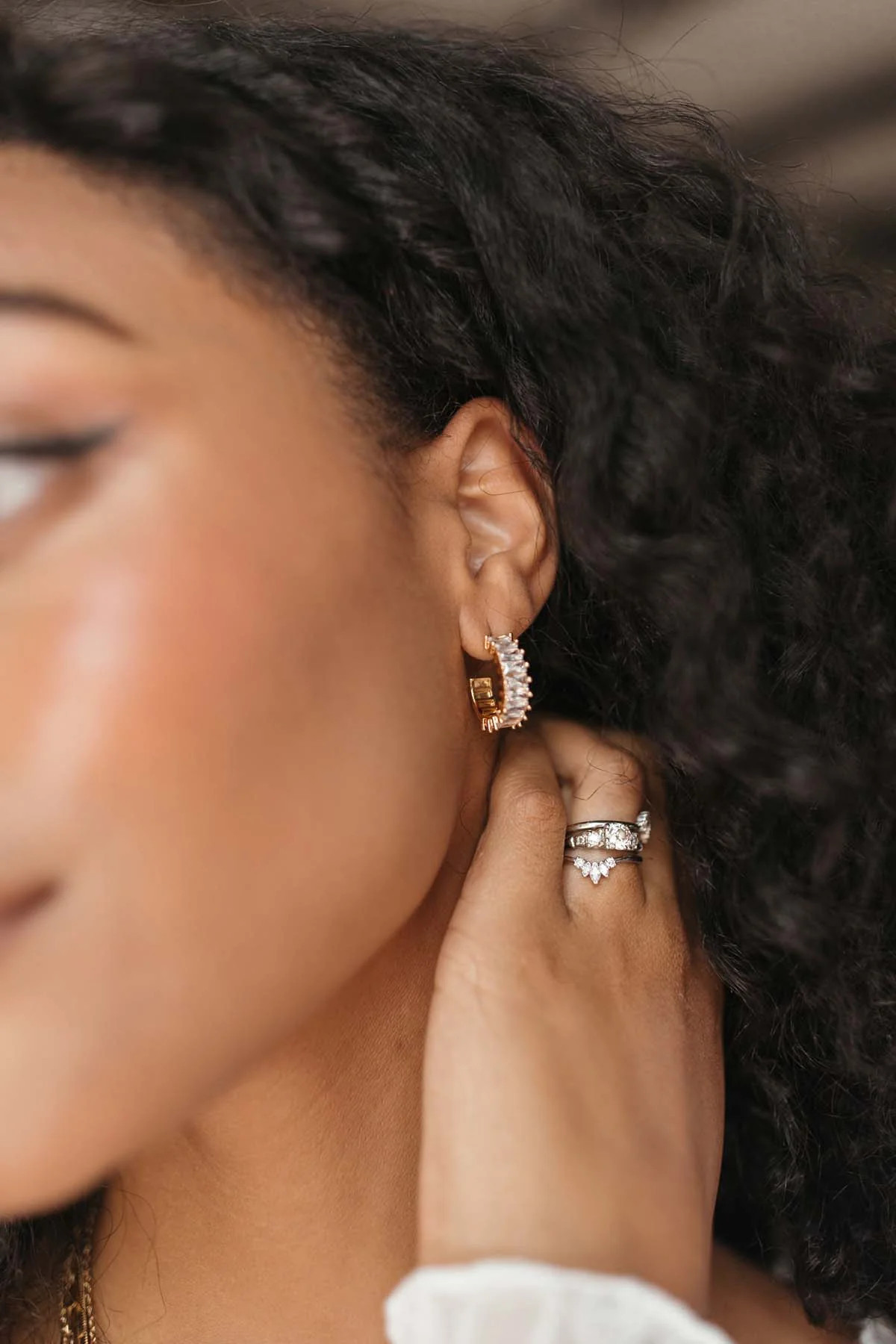 Ariella Huggies Earrings | The Post