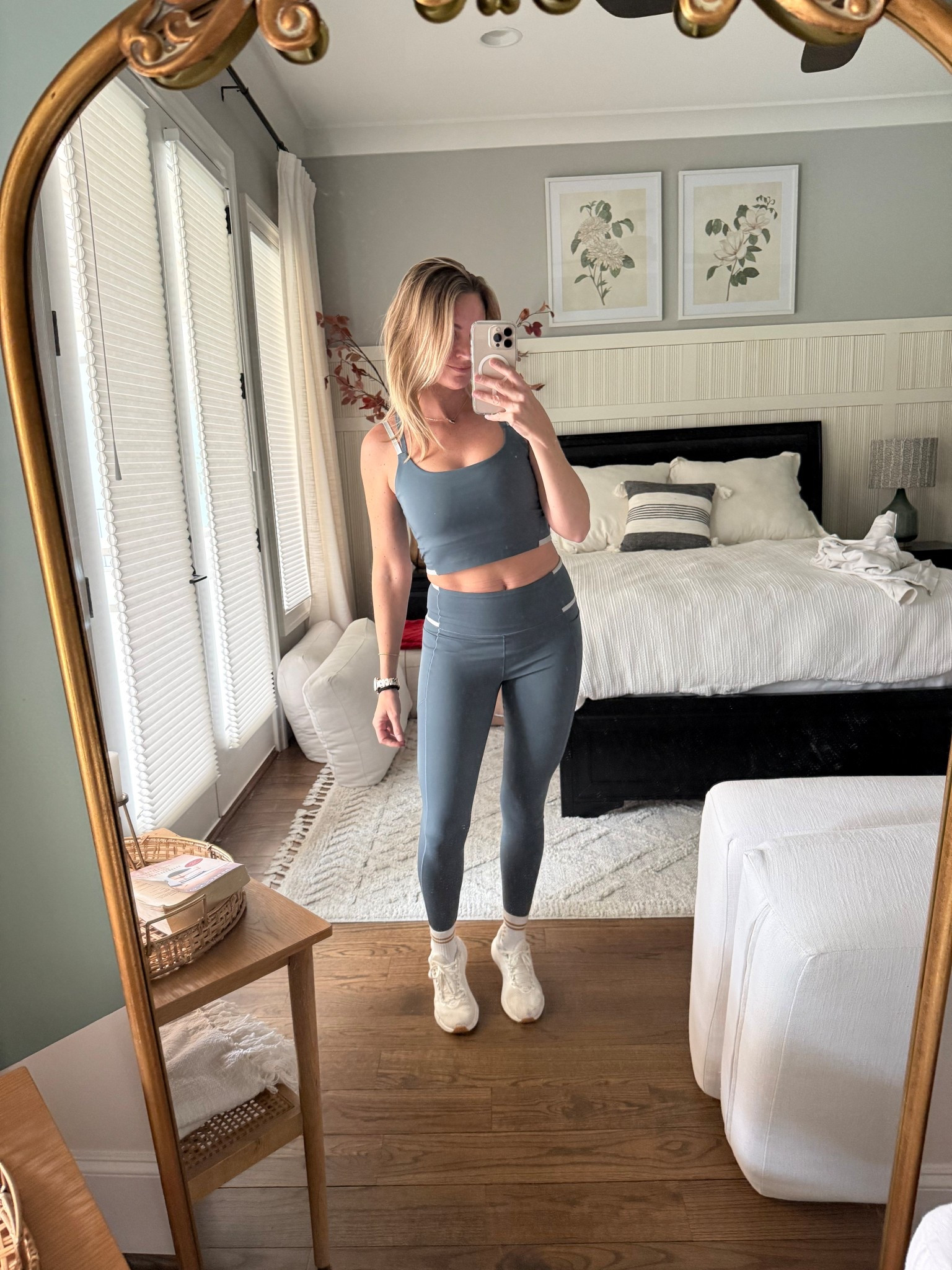 Workout outfit , yoga , sets , leggings and sports bra matching set , 
Matching , comfy 

#LTKselfcare #LTKspringtrends #LTKfitnessgoals