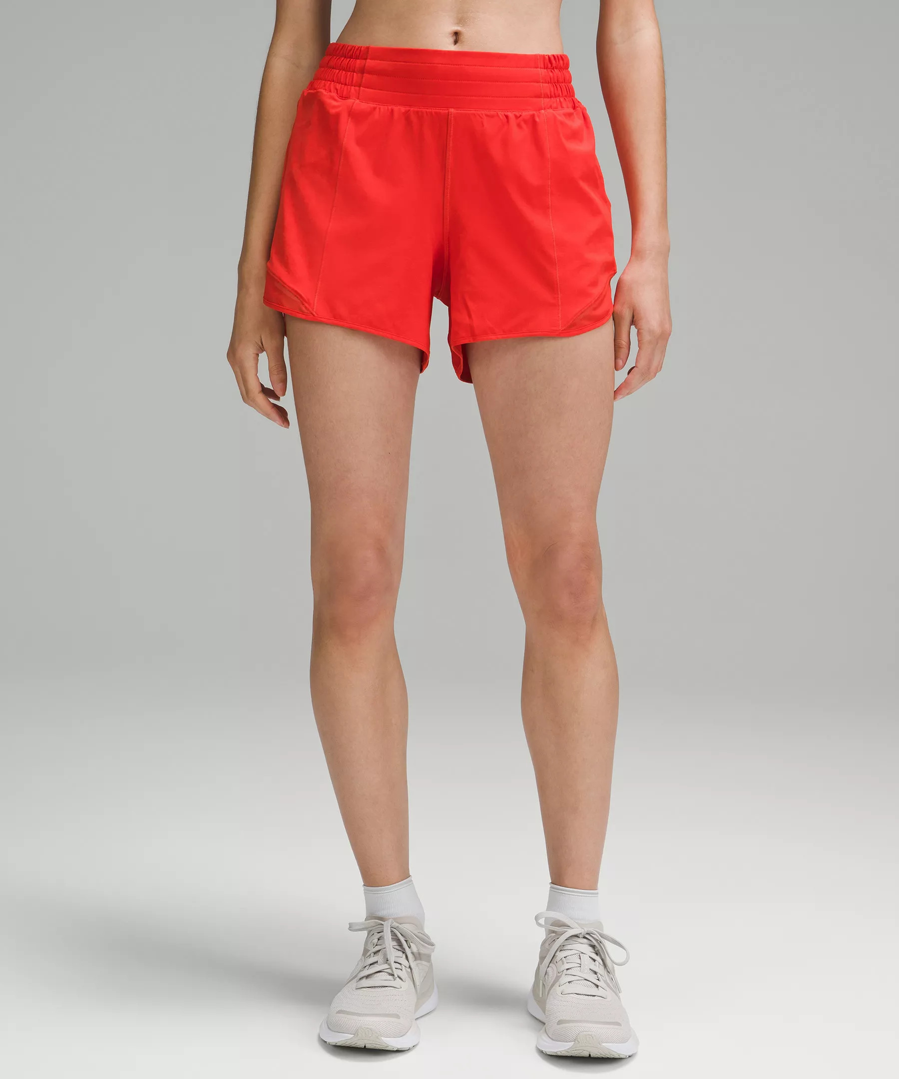 Hotty Hot High-Rise Lined Short 4" | Women's Shorts | lululemon | Lululemon (US)