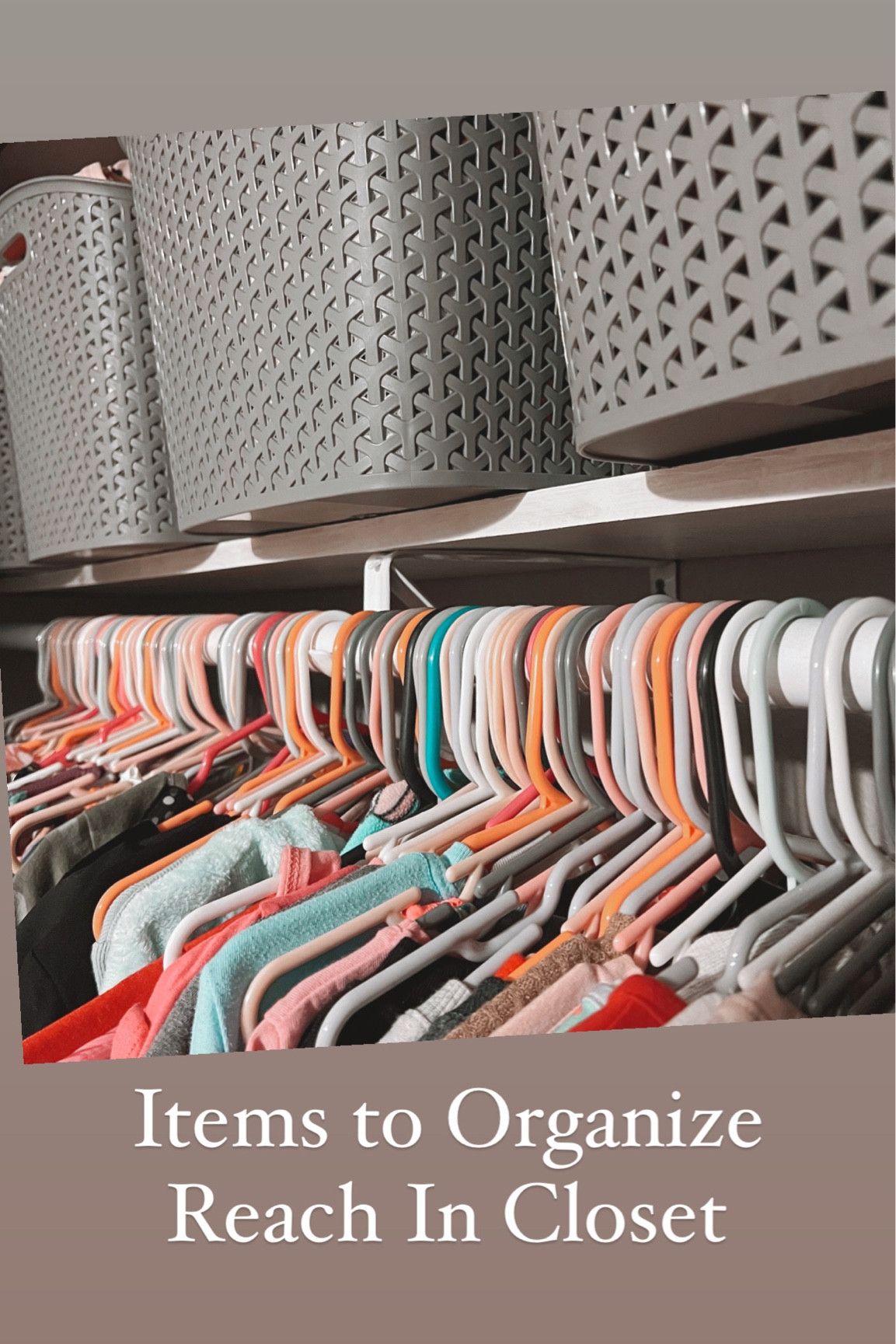 Items to organize reach in closet!

#LTKhome #LTKunder50 #LTKkids