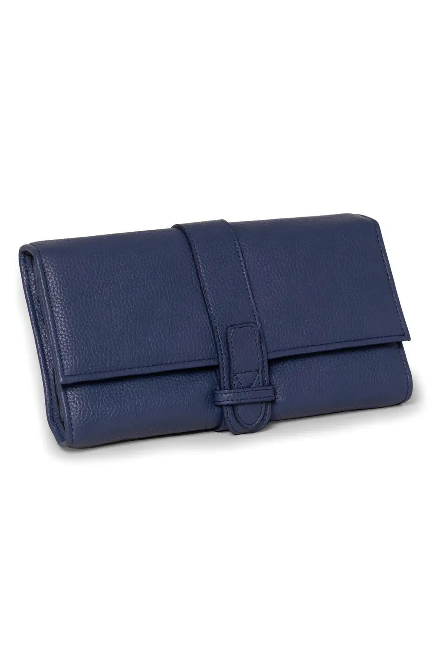 Hayley Faux Leather Jewelry Clutch | Nordstrom