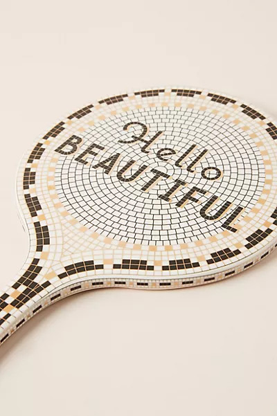 Bistro Tile Hello Beautiful Mirror | Anthropologie (US)