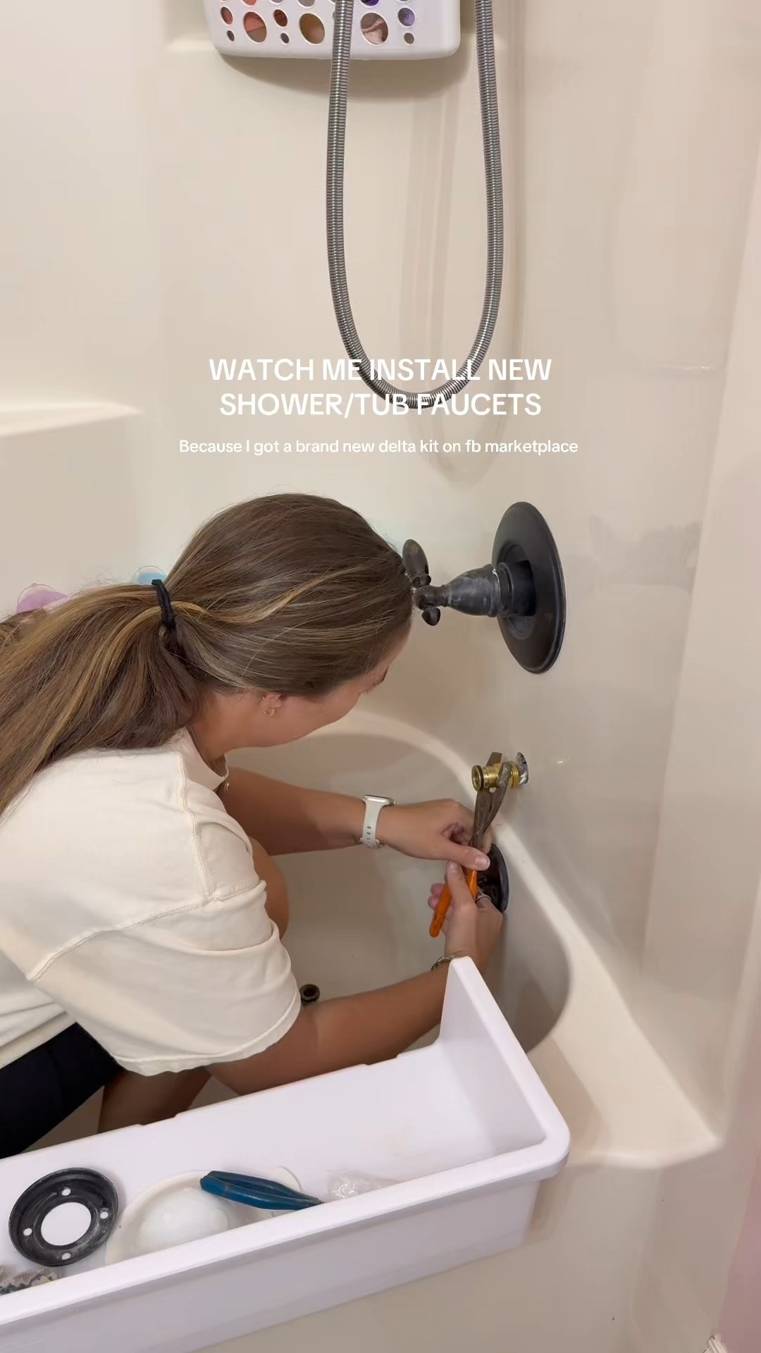 Watch me change my daughter’s bathroom bathtub faucets out. 

#diy #homerenovation #bathroom #faucets #homeredo #renovation #ltksale #sale #amazon 

#LTKHome #LTKFindsUnder100 #LTKSaleAlert