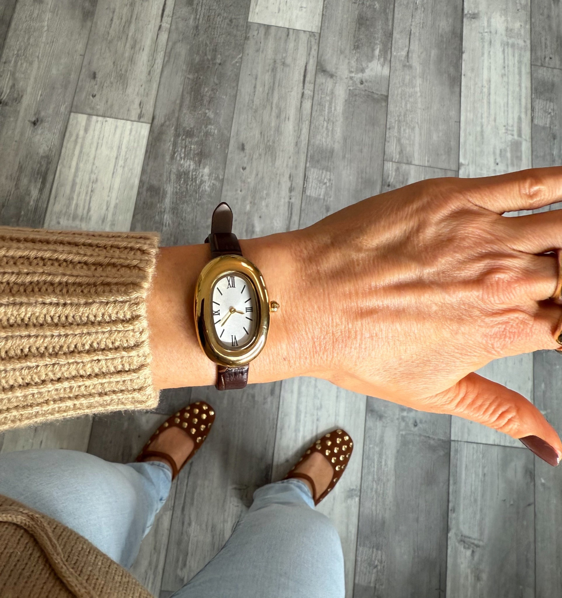 Such a cute dainty watch! Looks great with a bracelet stack too. Comes in many other colors! 

#LTKFindsUnder50 #LTKPetite #LTKFindsUnder100