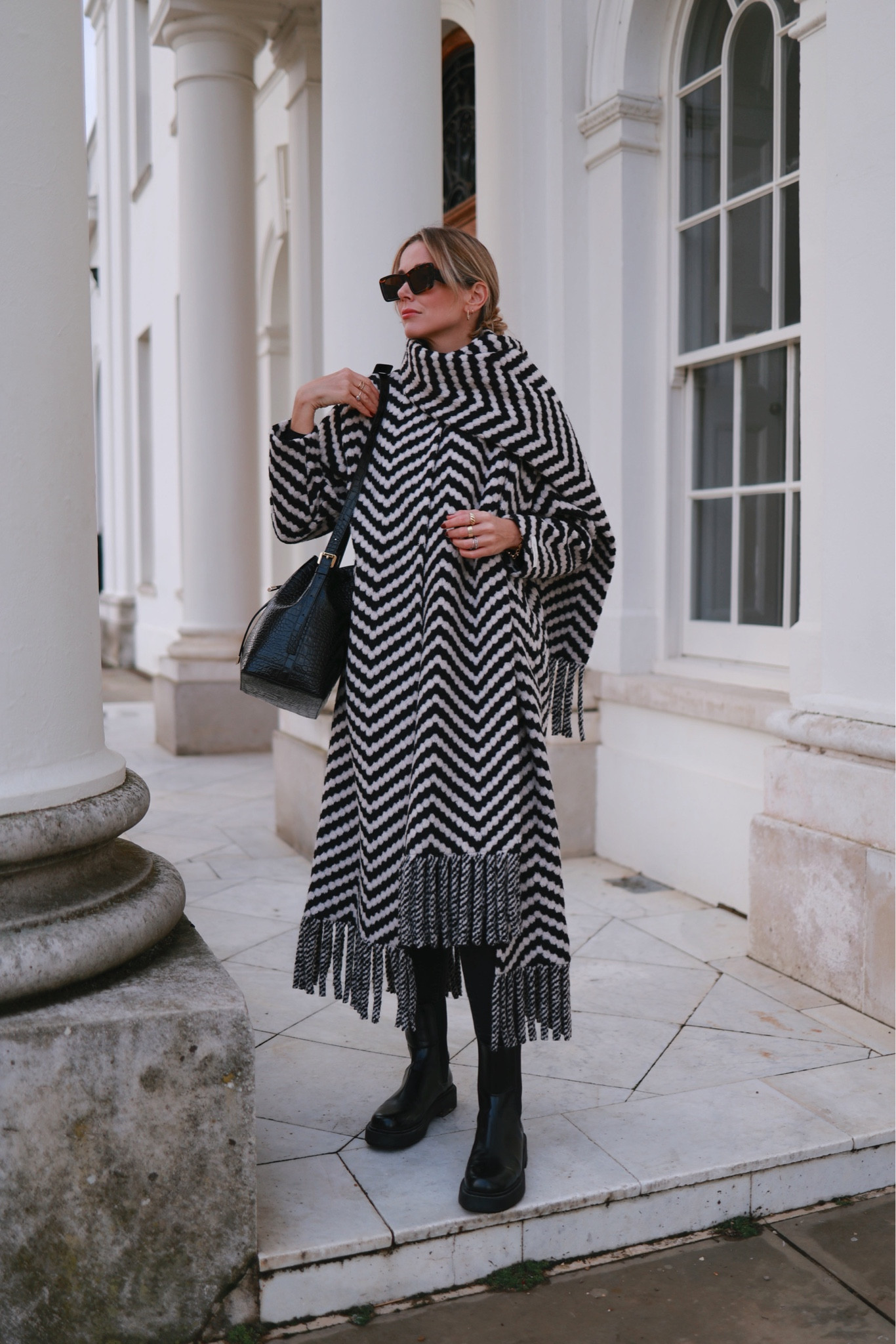 Ted baker shop chevron coat